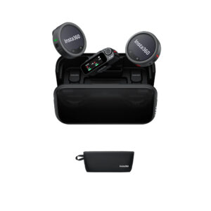 Accessory for Action Camera INSTA360 Mic Pro 2x TX + RX MCA10/MicPro01 black