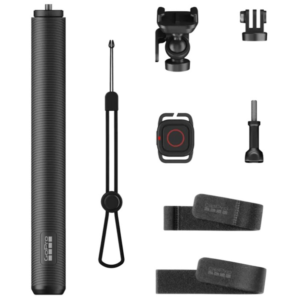 GOPRO Aksiyon Kamerası Aksesuarı Uzatma Çubuğu + Uzaktan Kumanda AGXTS-002-EU Siyah