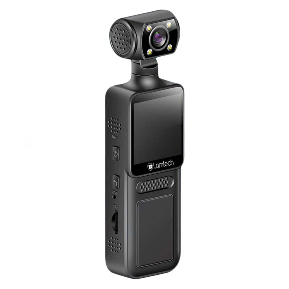 LAMTECH 4K Ultra HD 180° Aksiyon Kamera LAM980305 Siyah