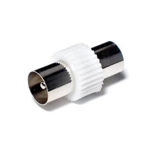 Adapter Koaksiyel Erkek/Koaksiyel Erkek VALUELINE VLSP40940W beyaz