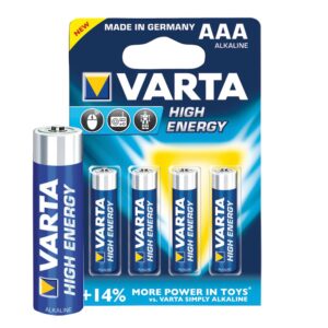 VARTA High Energy 1.5V AAA Alkalin Pil 4'lü