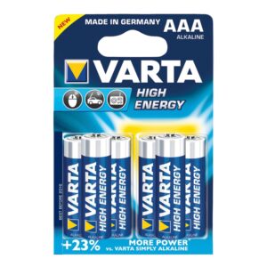 VARTA High Energy Alkalin Pil 1.5V AAA 6'lı