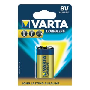 9V VARTA 6LR61 Alkalin Pil