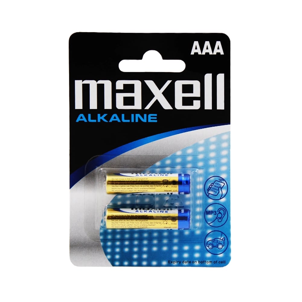 MAXELL Alkalin Pil 1.5V AAA 2'li