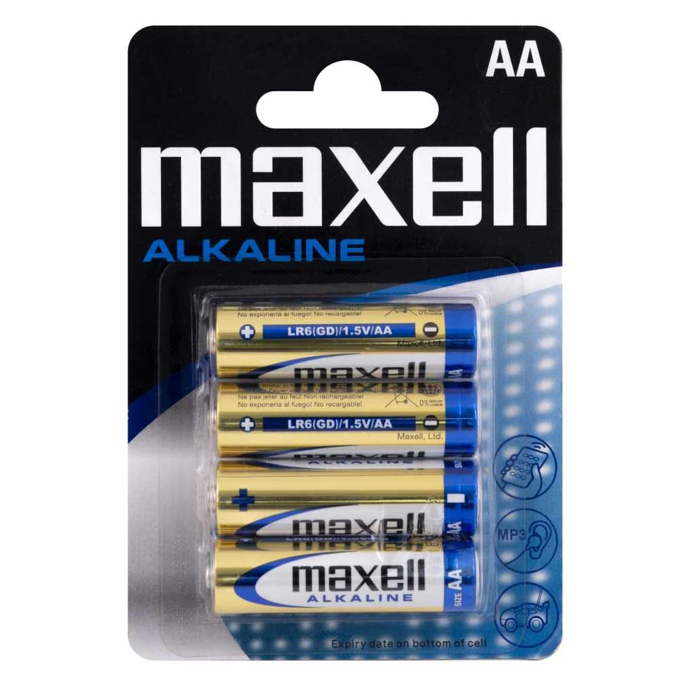 Maxell Alkalin Pil 1.5V AA 4'lü