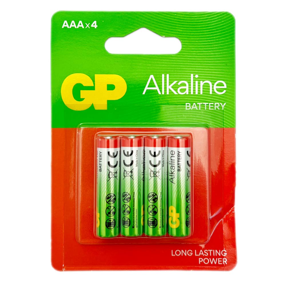 GP GPPCA24AR013 Alkalin Pil 1.5V AAA 4lü