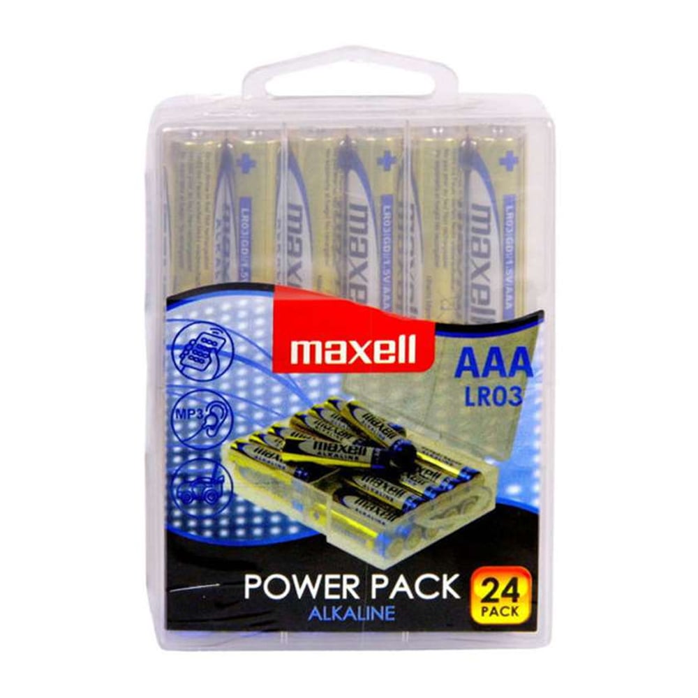 MAXELL Alkalin Pil 1.5V AAA 24 Adet