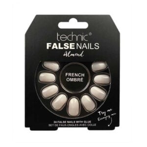 Technic Yapay Tırnaklar Badem Fransız Ombre