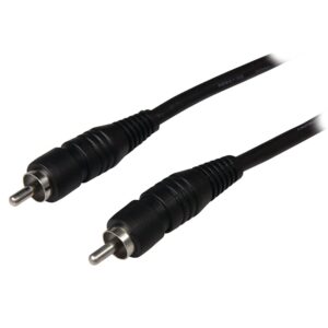 Audio kablo RCA erkek/RCA erkek 1M VALUELINE VLAB24170B10