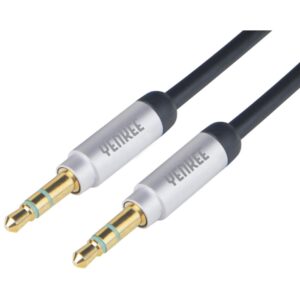 YENKEE YCA 202 BSR Siyah 3.5mm Erkek/3.5mm Erkek 2M Ses Kablosu