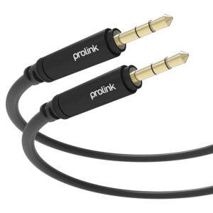 PROLINK HMM105-0150 Siyah 1.5m 1x Erkek 3.5mm Jak/1x Erkek 3.5mm Jak Ses Kablosu