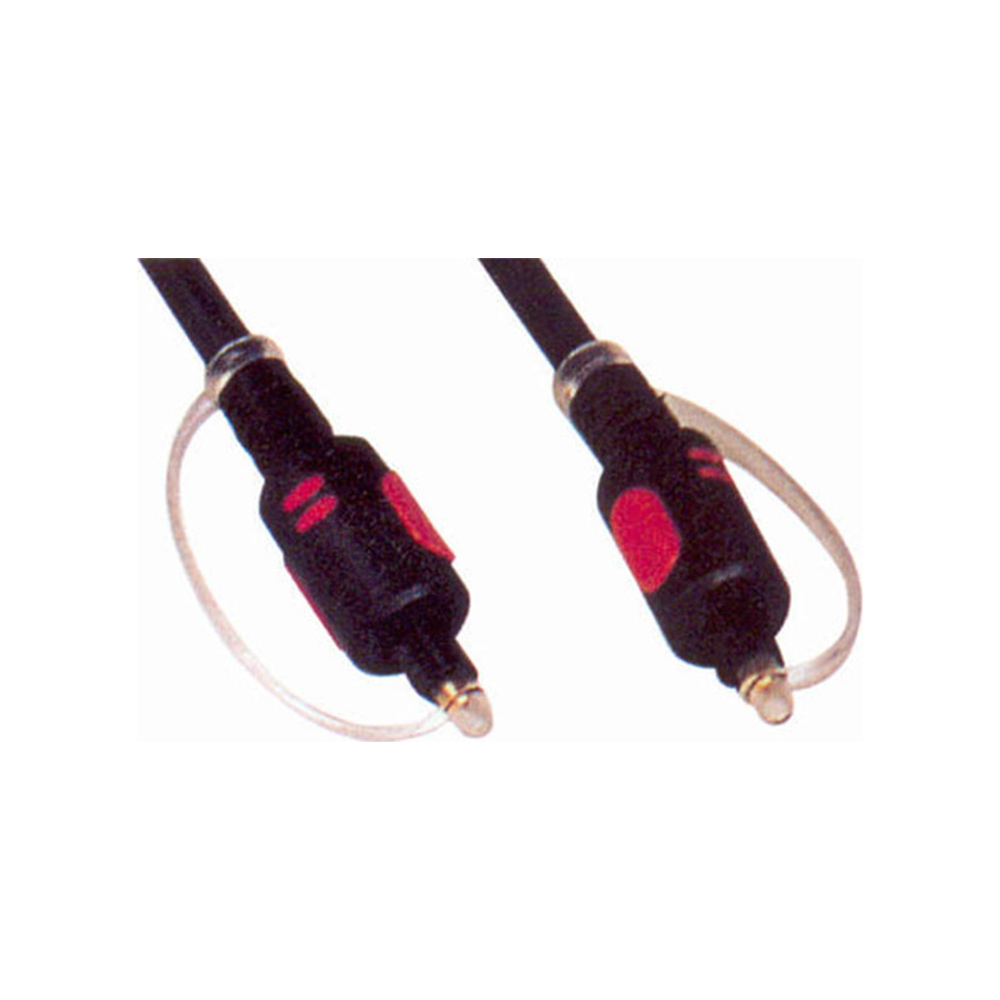 Ses Kablosu Optik 1x Toslink Erkek/1x Toslink Erkek 1.5m PROLINK 31196 siyah