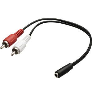 Audio kablo 3.5mm jak erkek/erkek 1.5m G&BL EL15JJ3SA#GN siyah