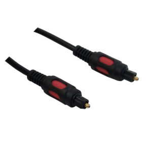 Optik Kablo 1x Toslink Erkek/1x Toslink Erkek 3m PROLINK 31196A Siyah