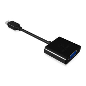 Adapter Mini DisplayPort Erkek/VGA Dişi ICY BOX IB-AC539 Siyah