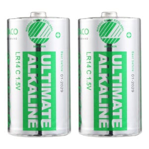 Alkali Pil 1,5V C 2'li DELTACO ULT-LR14-2P