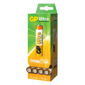 Alkalin Pil 1.5V AAA 4'lü GP Ultra Yüksek Performans GP24AUSI-2HBDP40