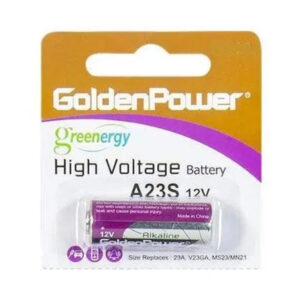 Alkalin Pil 12V Α23 GOLDENPOWER Yüksek Voltaj QGQ23000GC1E