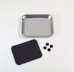 Absima Alüminyum Kase Magnet Plakalı Gümüş