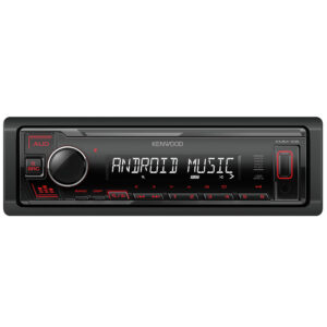 Araç Stereo KENWOOD KMM-105RY Kırmızı