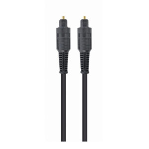 Audio kablo Optik Toslink erkek/Toslink erkek 2m CABLEXPERT CC-OPT-2M siyah