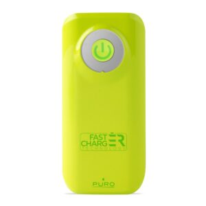 PURO FastCharger FCBB40C3GRN 4000mAh Taşınabilir Şarj Cihazı Limon Yeşili