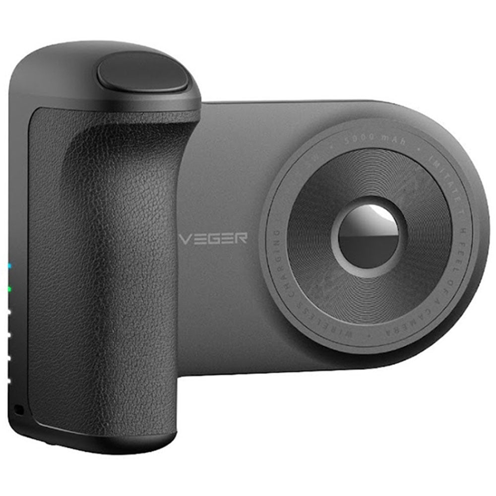 Power Bank 5000mAh VEGER SnapCam Selfie Kumandası W0569 siyah
