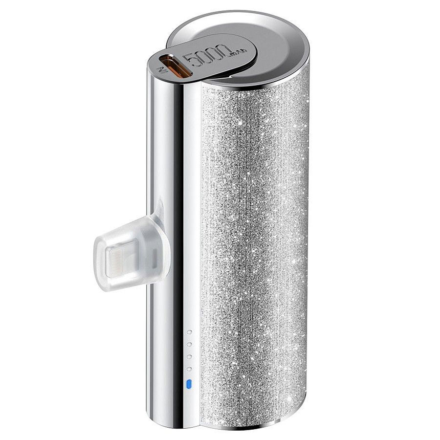 VEGER Lipstick-C W0573 5000mAh Güç Bankası Gümüş