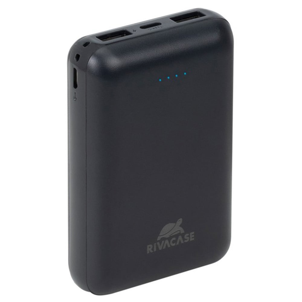 RIVACASE VA2412 10000mAh Power Bank Siyah