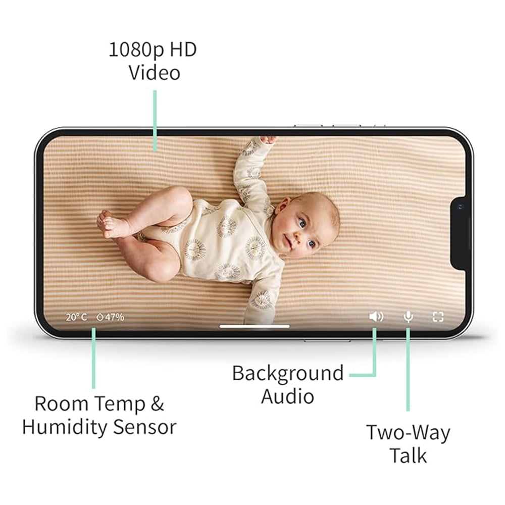 Owlet Cam 2 BCR4NNBBYH Beyaz Bebek Monitörü