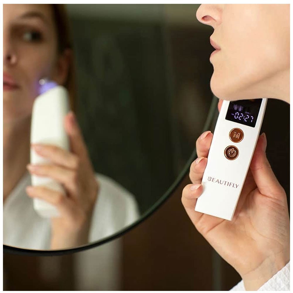 Microdermabrasion Device BEAUTIFLY B-Derma Pro white