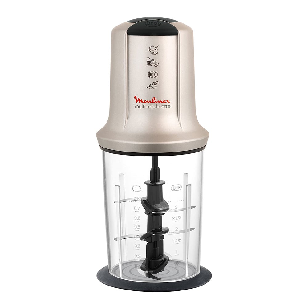 Blender/chopper MOULINEX Multi Moulinette XXL AT718A10 silver