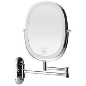 Beauty Mirror BEAUTIFLY Çift Taraflı 7x Duvar Aynası Gümüş