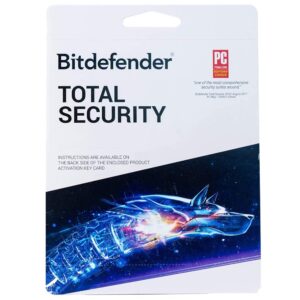 Bitdefender Total Security Yazılımı 5 Cihaz 1 Yıl Kartı