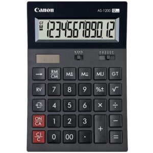 Hesap Makinesi CANON AS-1200 siyah