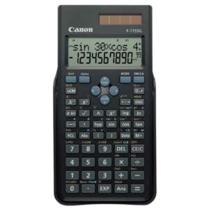 Canon F-715SG Siyah Hesap Makinesi
