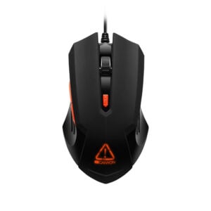 CANYON Star Raider RGB Kablolu Optik Oyun Mouse Siyah/Turuncu CND-SGM01RGB
