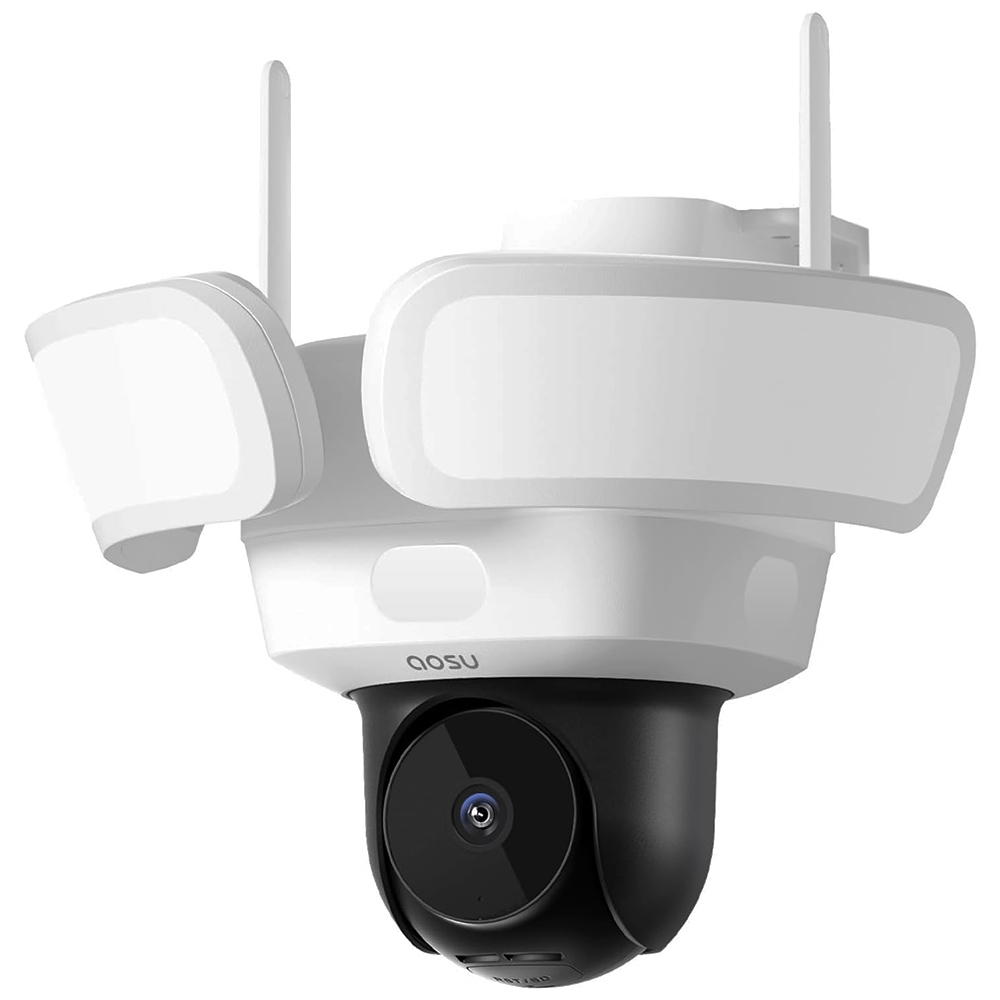 AOSU Floodlight Cam Pro L5P Beyaz Güvenlik IP Kamerası