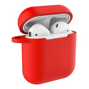CELLY Aircase AirPods Gen 1/2 Kılıf Feeling AIRCASERD Kırmızı
