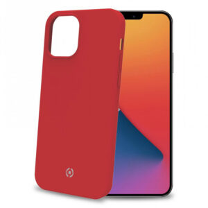 CELLY FEELING1005RD Kırmızı iPhone 12 Pro Max Arka Kapak Kılıfı