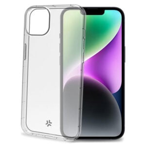 CELLY HEXAGEL1054WH Şeffaf iPhone 15 Pro Arka Kapak Kılıfı