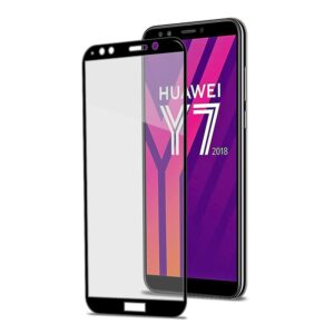 CELLY Tam Cam Ekran Koruyucu Huawei Y7 Prime (2018) FULLGLASS762BK