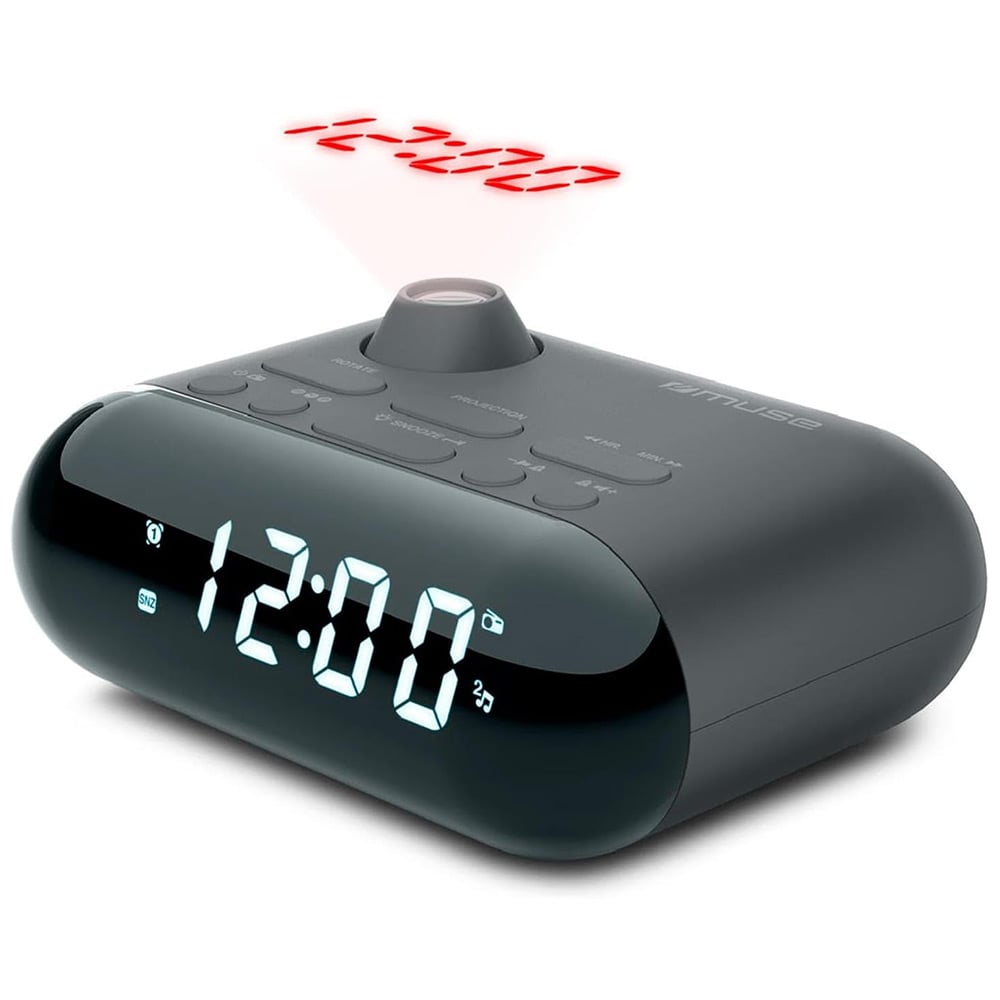 MUSE M-179P Siyah Alarm Radyo Saat