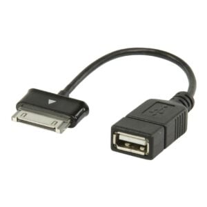 Adapter OTG SAMSUNG 30 pin erkek/USB A dişi VALUELINE VLMB39205B02