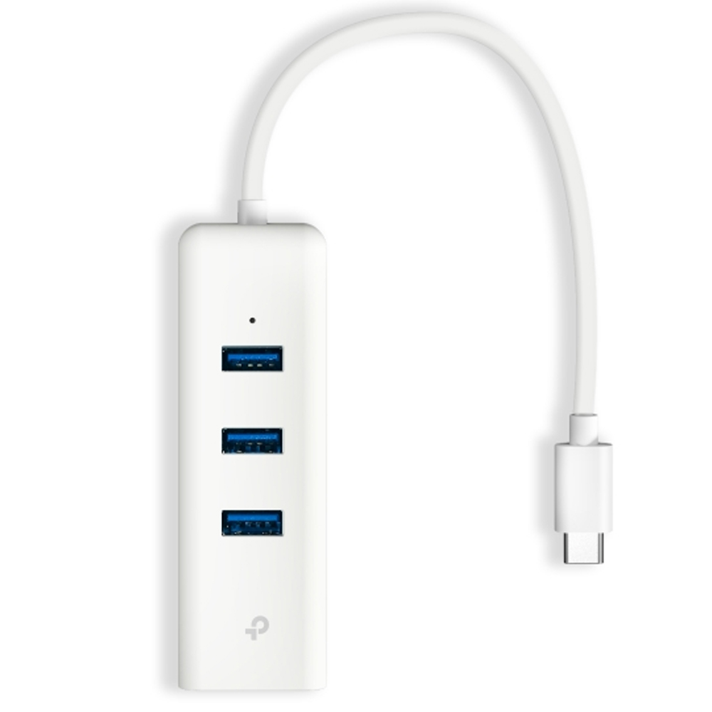 TP-LINK Çoklu USB-C Adaptör 4'ü 1 Gigabit E330C Beyaz