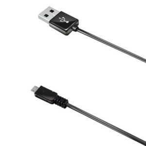 CELLY USBMICROB siyah 1M USB erkek/microUSB erkek kablo