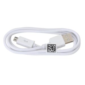 OMEGA OUCWH 1M Beyaz USB Erkek/MicroUSB Erkek Kablo
