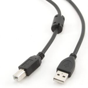 Cablexpert CCF-USB2-AMBM-10 3M Erkek USB-A / Erkek USB-B Kablo Siyah