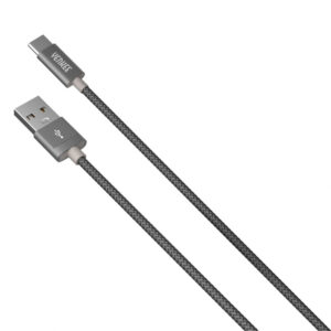 YENKEE YCU 301 Gri 1m USB-A Erkek/USB-C Erkek 2.0 Kablo
