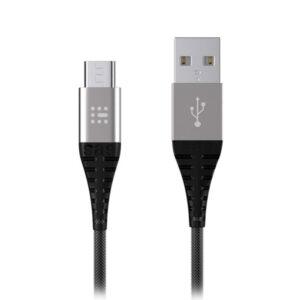 Kablo USB-A Erkek/MicroUSB-B Erkek 2.0 1.2m SAS 100-16-010 Gümüş